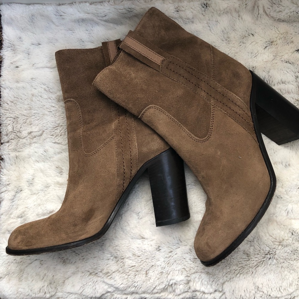 Kate Spade brown suede boots